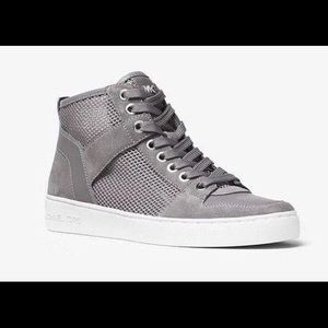 Michael Kors Matty high-top mesh sneakers